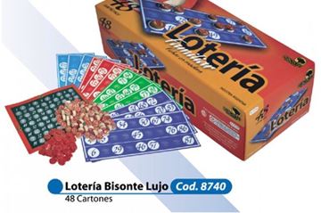 Imagen de Loteria Lujo 48 Cartones