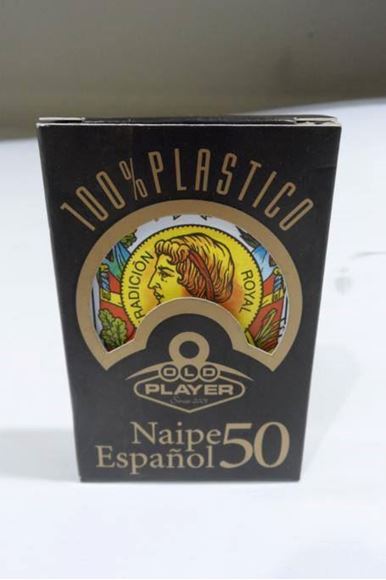 Imagen de Naipe Old Player Español 100% Plástico