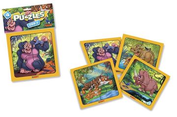 Imagen de 4 Puzzles 4 piezas - Zoo 2
