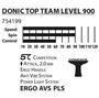 Imagen de Paleta Ping Pong Donic Top Team 900