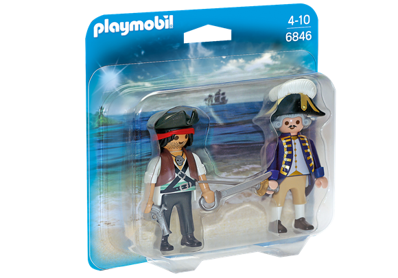 Imagen de Playmobil 6846 - Duo Pack - Soldado Y Pirata