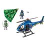 Imagen de Playmobil 70569 - Helicoptero Policia + Ladron C/Paracaidas
