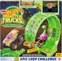 Imagen de Pista Hot Wheels Monsters Trucks - Epic Loop Challenger - Glow In The Dark