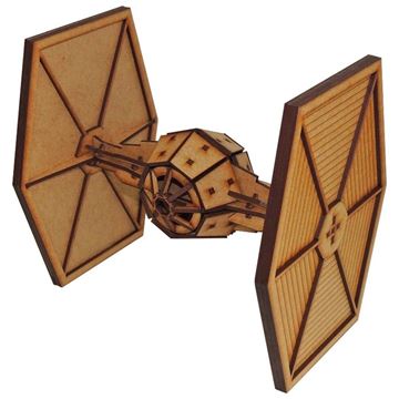 Imagen de Puzzle De Madera Star Wars Tie Fighter