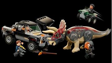 Imagen de Lego 76950 - Jurassic Worldemboscada En Furgoneta Del Triceraptor 210 Piezas