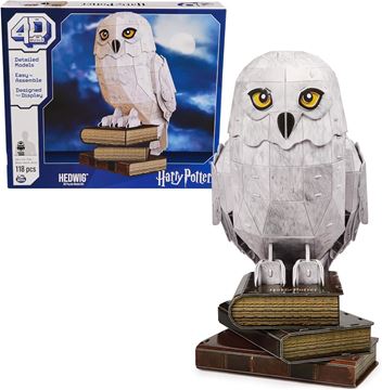 Imagen de 4D Puzzles - Harry Potter Hedwig 118 Piezas